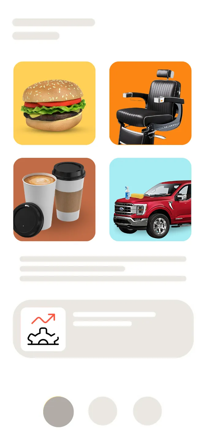 Coffee shop loyalty card